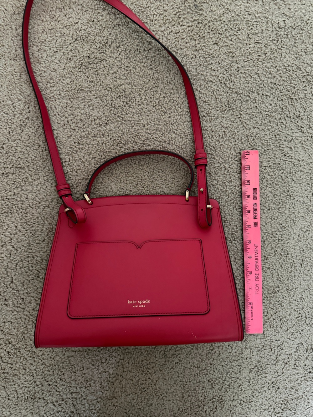 Kate Spade satchel with adjustable strap